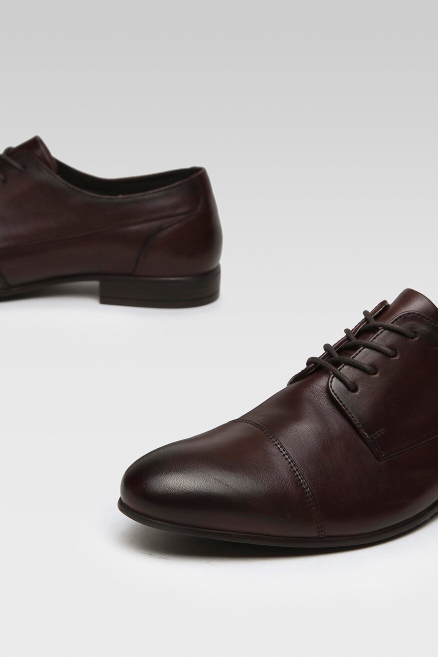 Półbuty Cesare Cave STAN-03 MI07 Brązowy