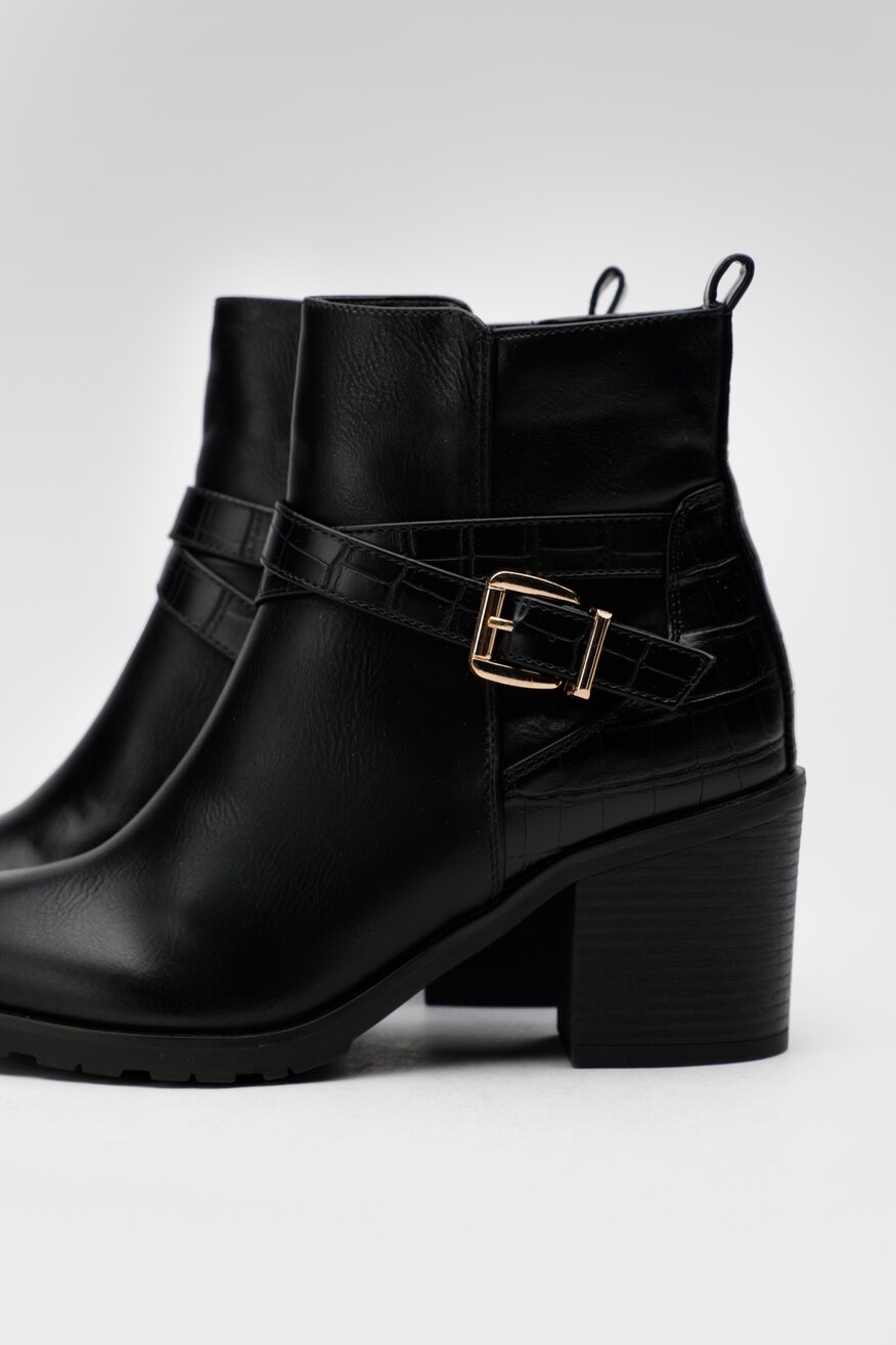 Botki Clara Barson WYL2687-7 Czarny