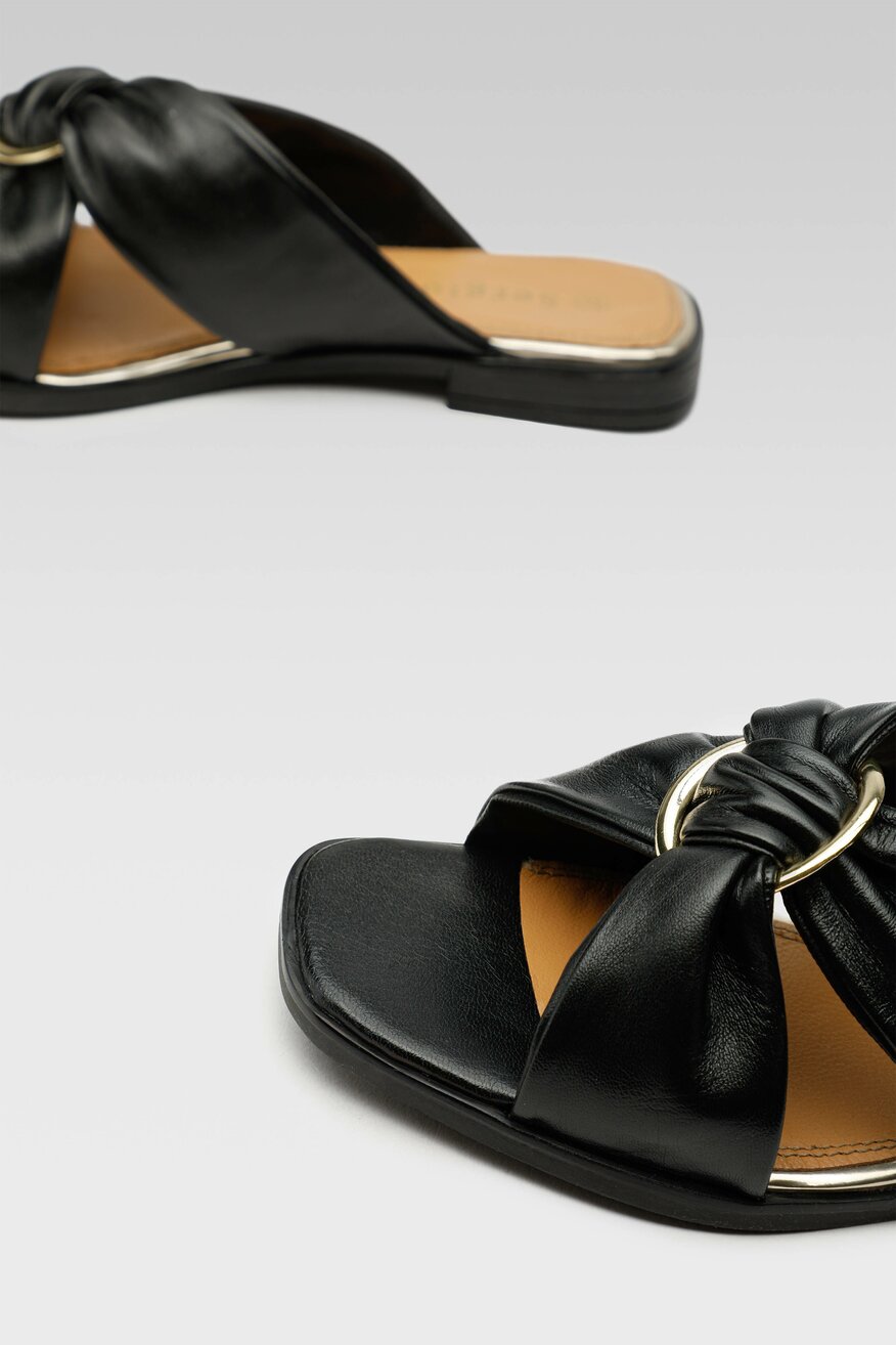 Klapki Sergio Bardi WI16-MENA-10SB Czarny