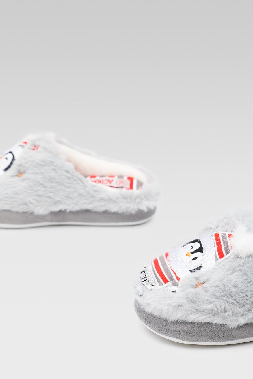 Kapcie Action Boy 22SAG5005 Szary