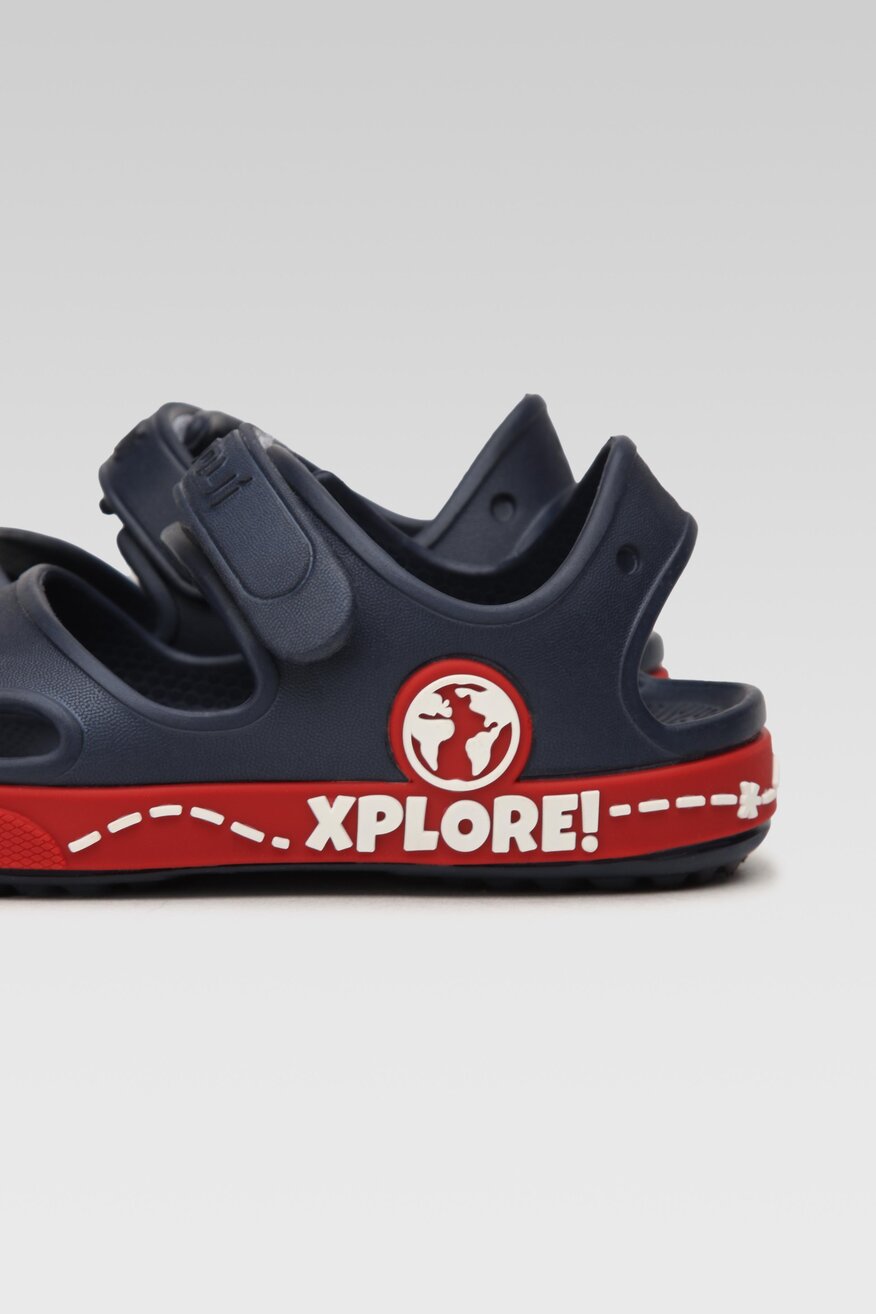 Sandały Coqui 8861-407-2109. Granatowy