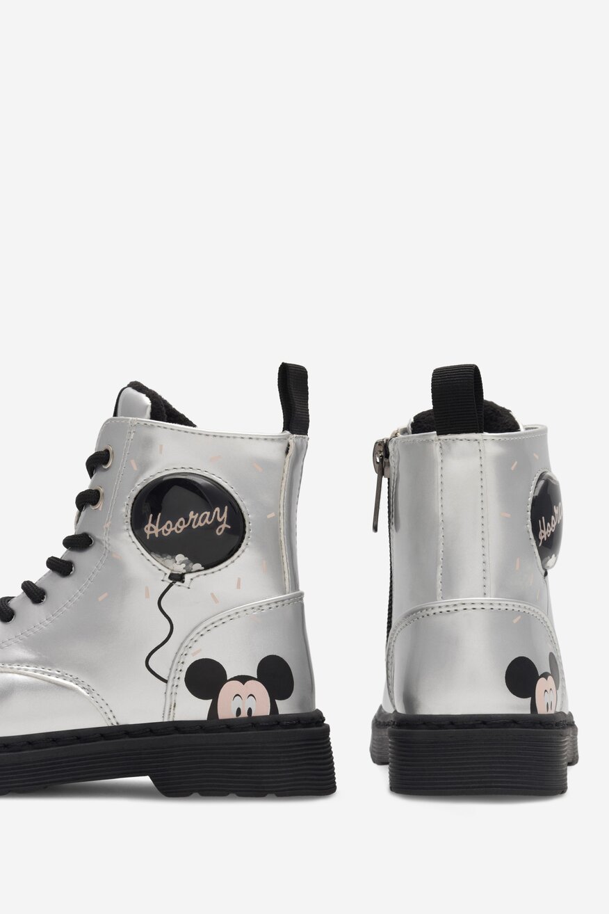 Trzewiki DISNEY 100 AW23-213D100 Srebrny