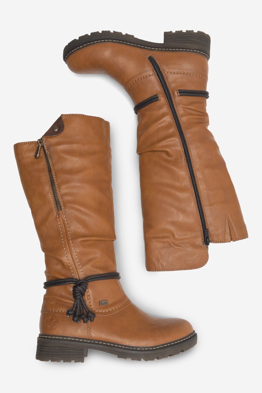 Kozaki Rieker Z4758-24 Brązowy jasny