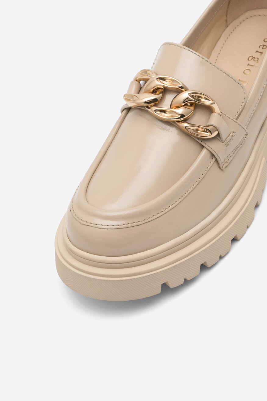 Półbuty Sergio Bardi EST-DONNA-09SB Beżowy