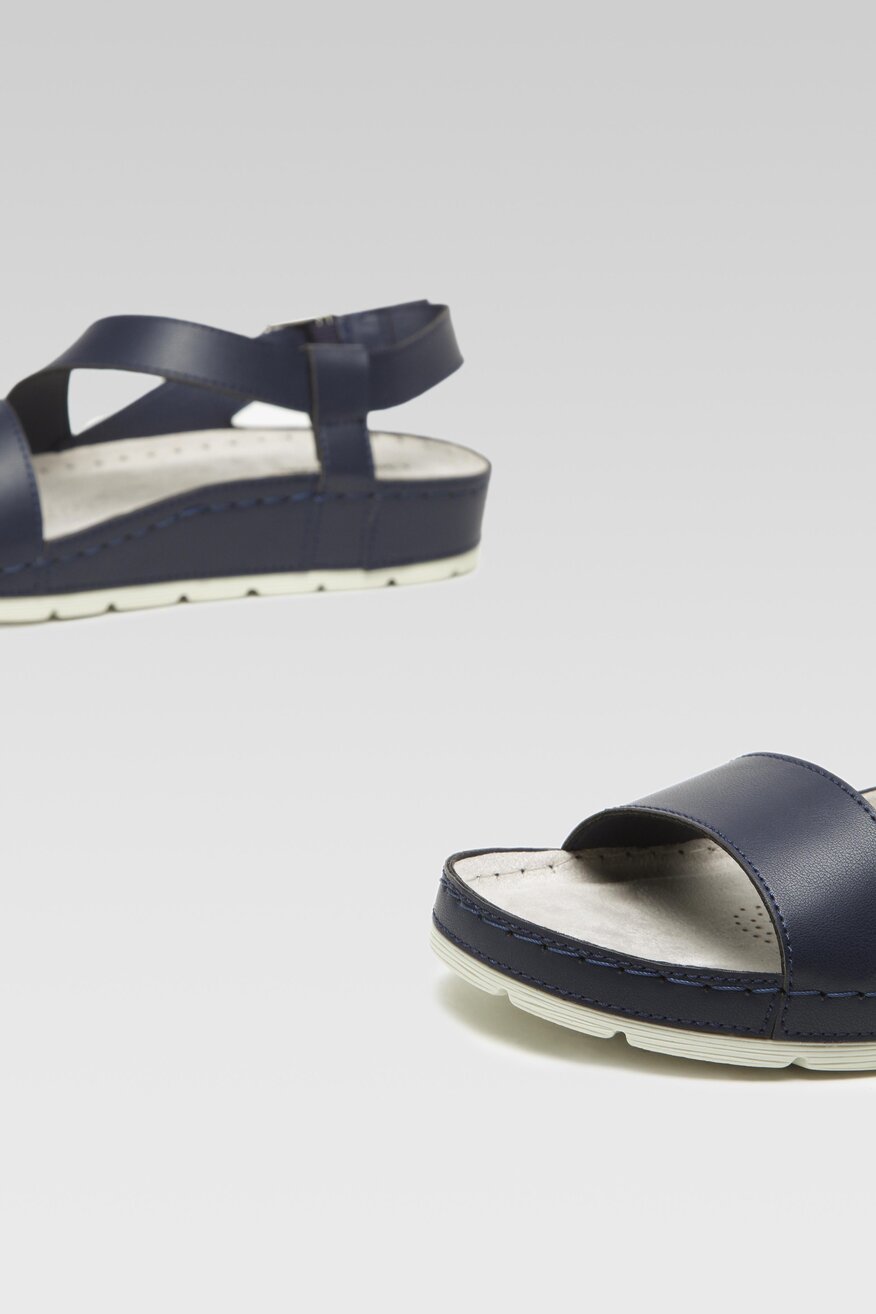 Sandały Clara Barson EDITTA WS121-02 Granatowy