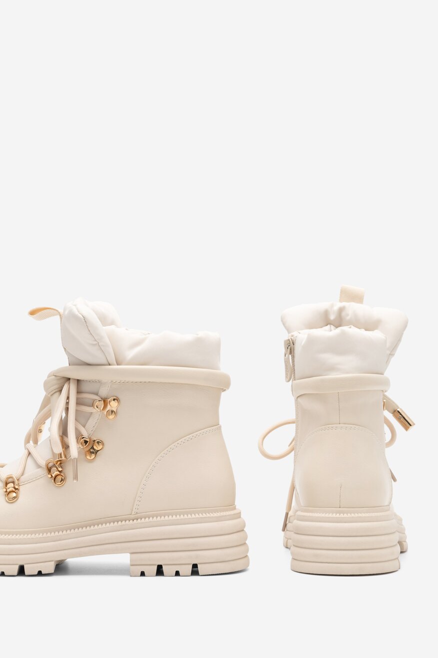 Trzewiki DeeZee LEDA WS6126-09 Beżowy