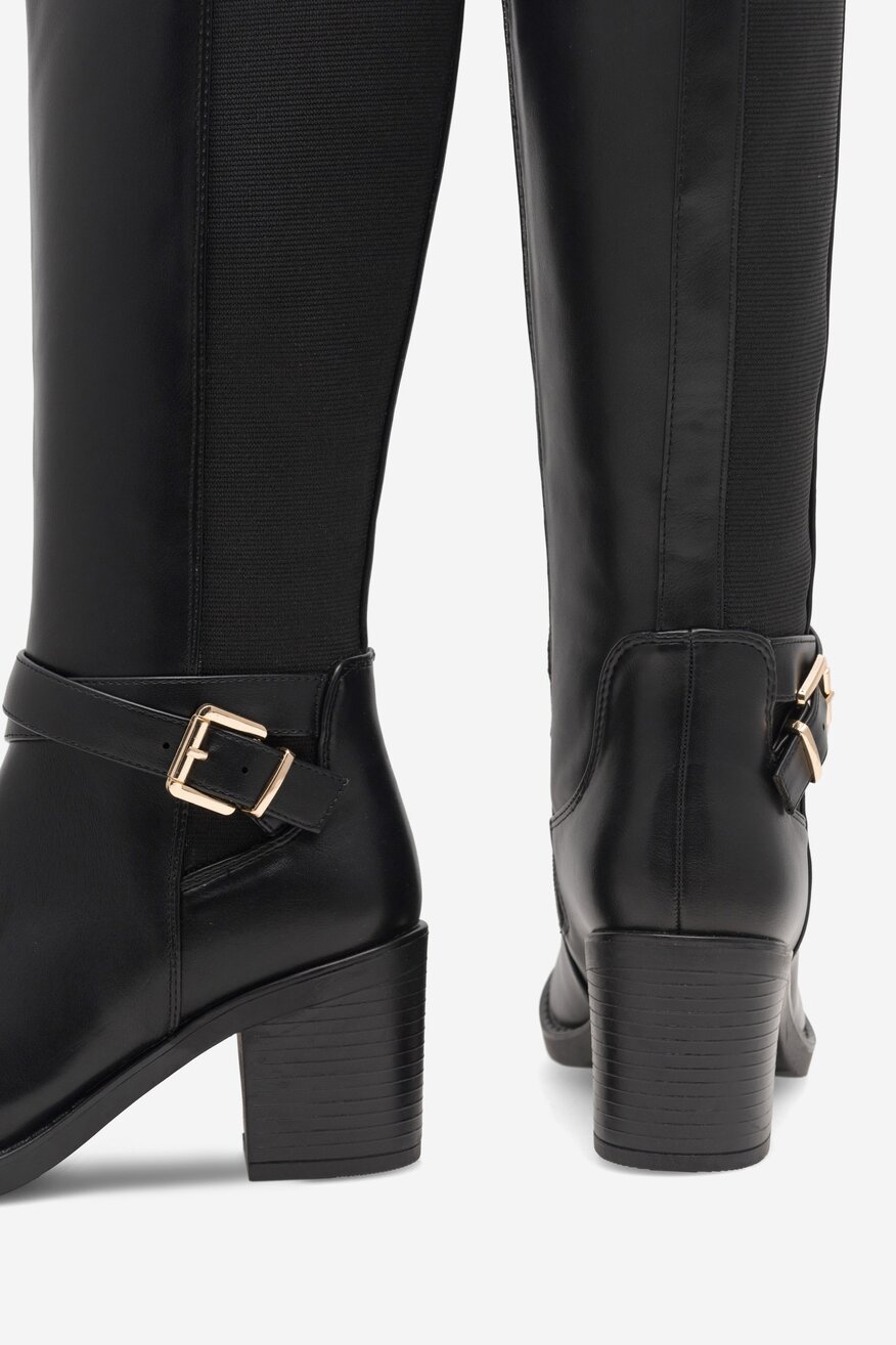 Kozaki Clara Barson ELLA SHL221132 Czarny