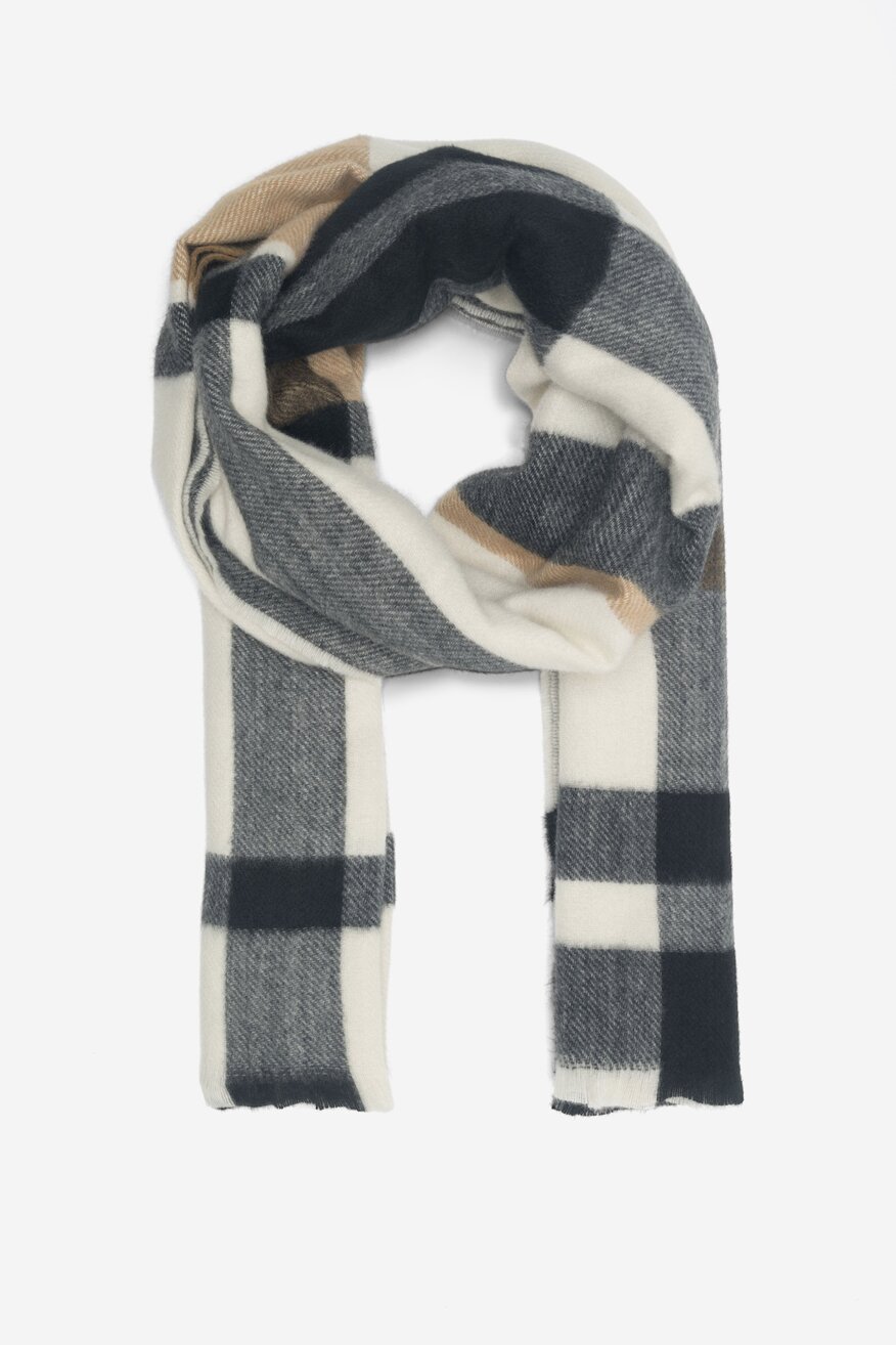 Szalik damski Jenny Fairy 4W4-003-AW23 Brązowy