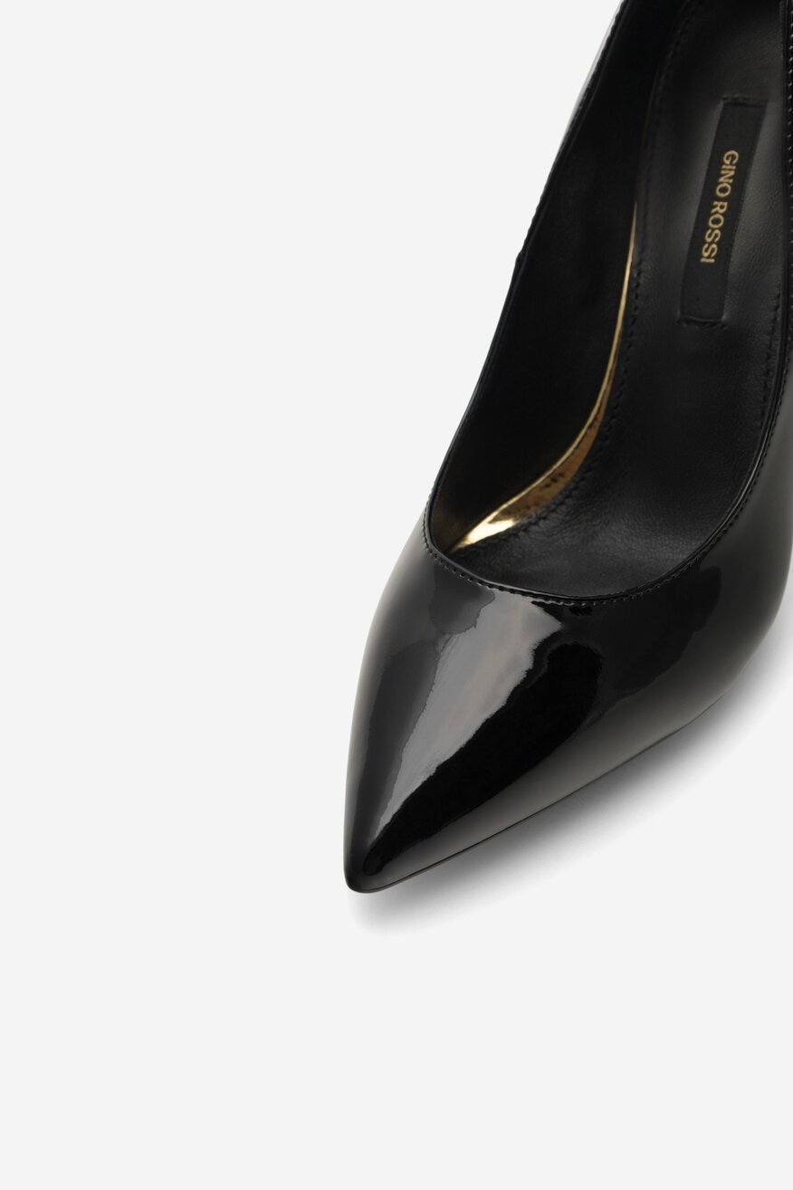 Czółenka Gino Rossi V258-02 Czarny