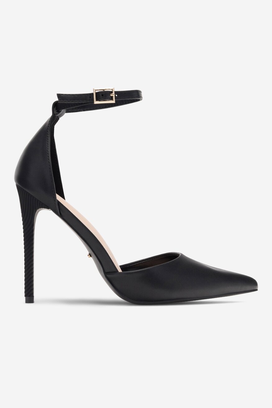 Czółenka DeeZee ODILE KL-HT6307-1 Czarny