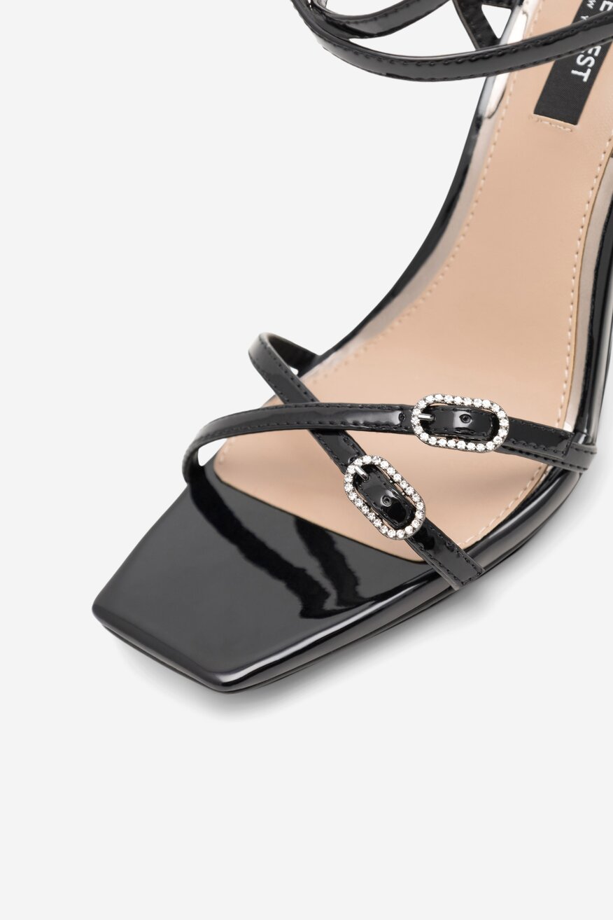 Sandały NINE WEST FARAZA ZL23014CC Czarny