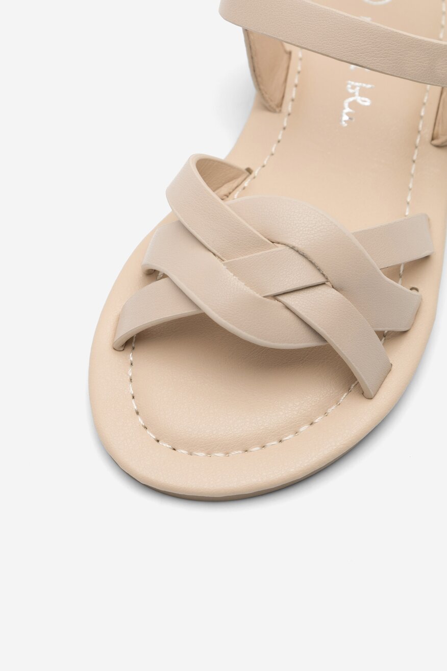 Sandały Nelli Blu REC22524 Beżowy