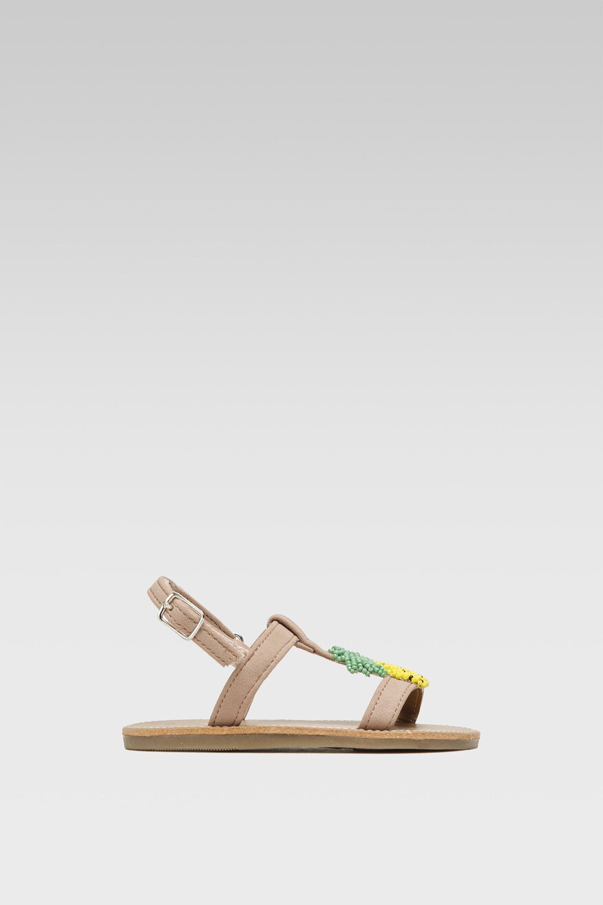 Sandały Nelli Blu CM210804-14 Beżowy