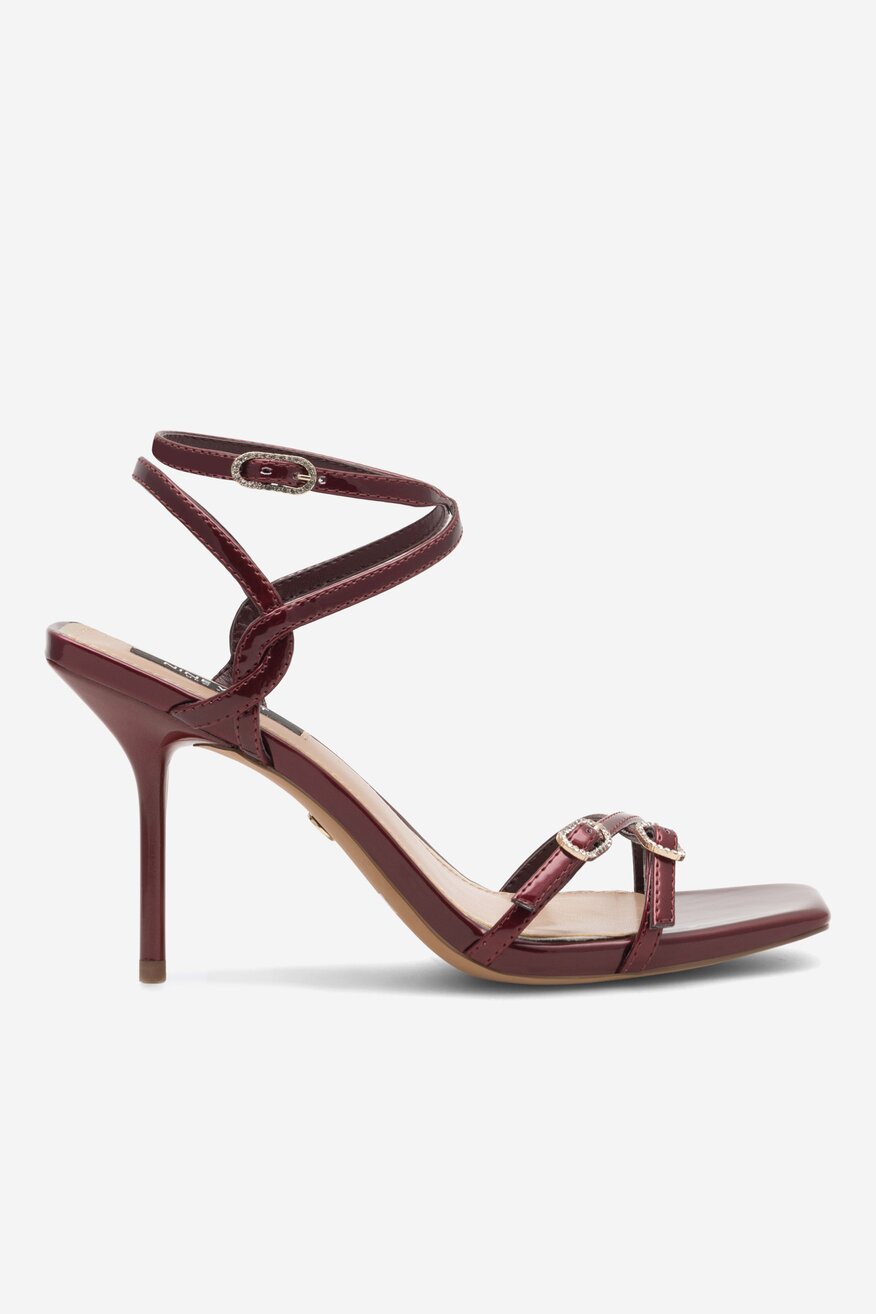 Sandały NINE WEST FARAZA ZL23014CC Czerwony