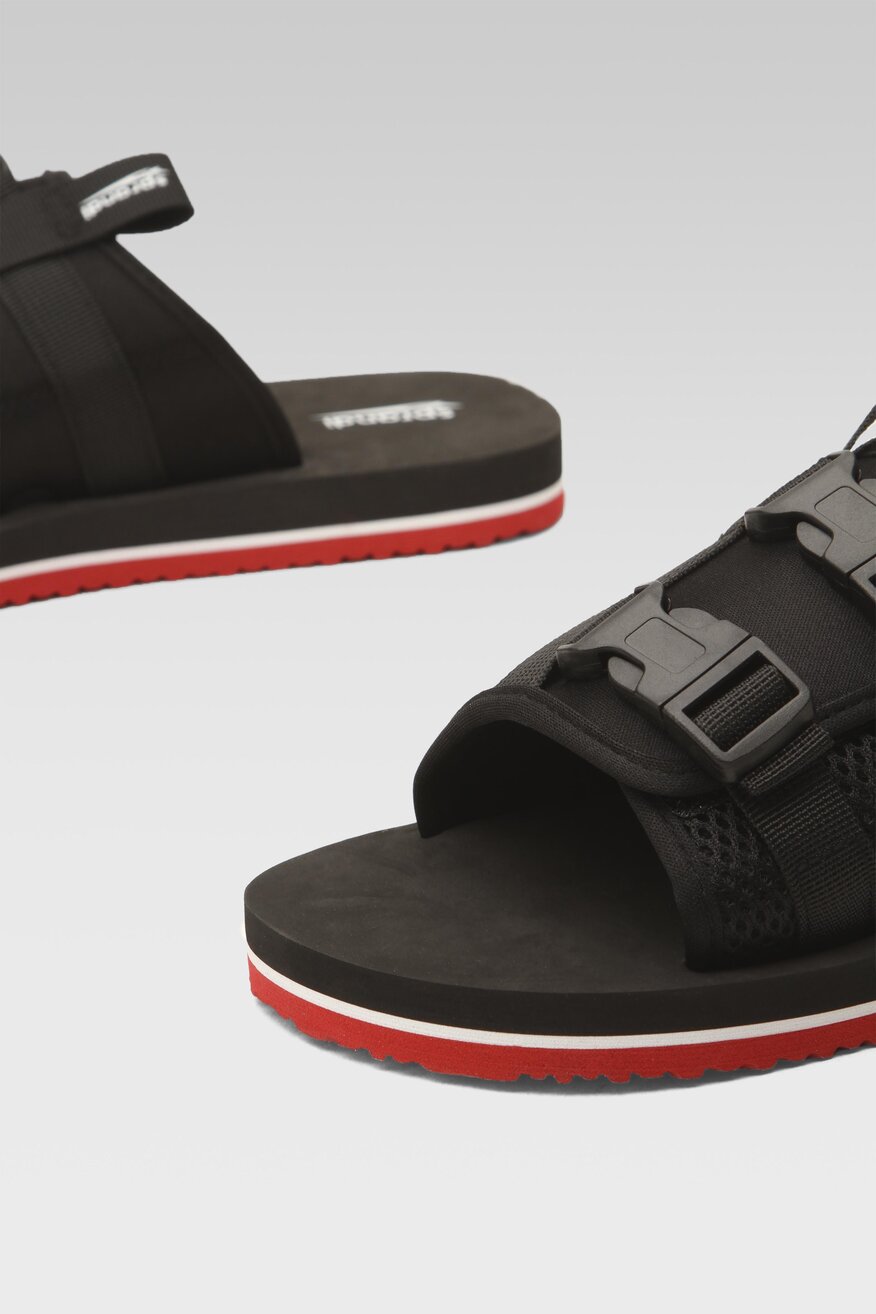 Klapki basenowe Sprandi M0514-1 Czarny