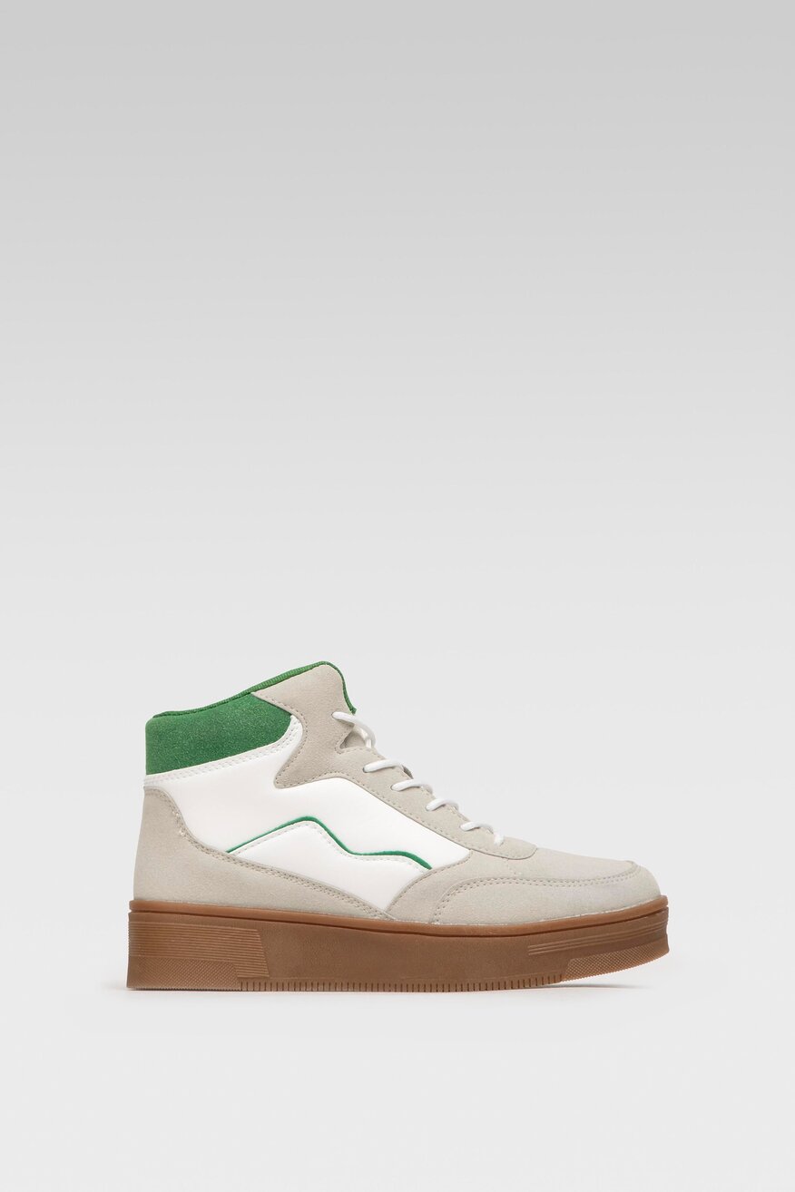 Półbuty Nylon Red WAG1152105A-02 Zielony