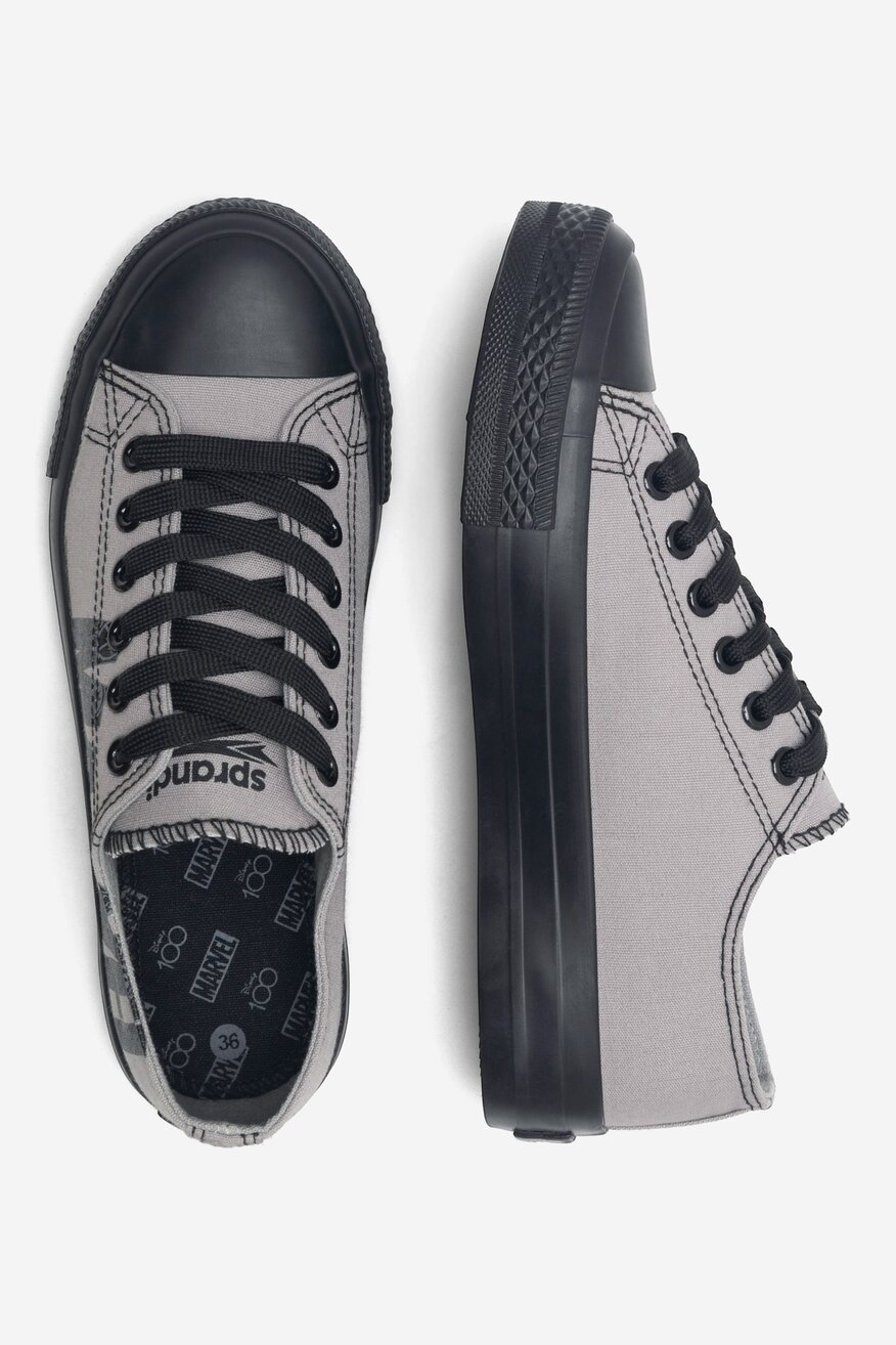 Trampki MARVEL 100 BP40-SS23-301D100MARVEL-A Szary