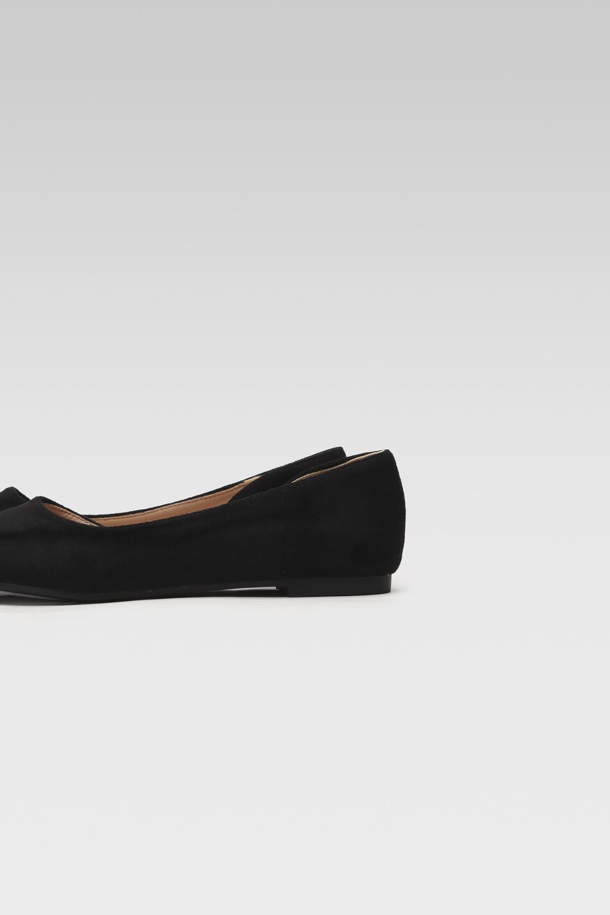 Baleriny Jenny Fairy JANE WS2108-08 Czarny