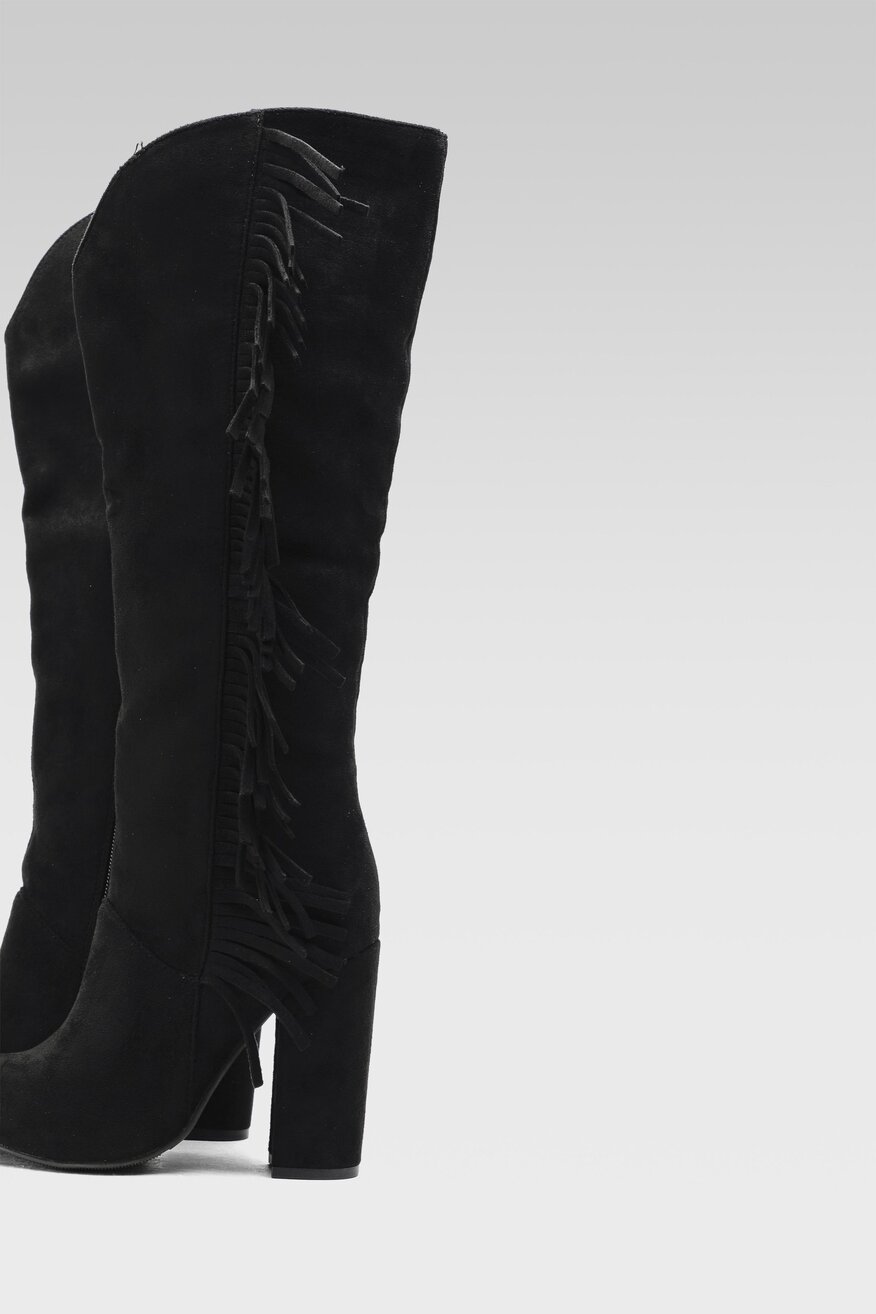 Kozaki Jenny Fairy LS5869-01 Czarny