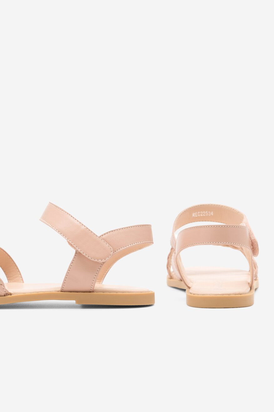 Sandały Nelli Blu REC22534 Beżowy