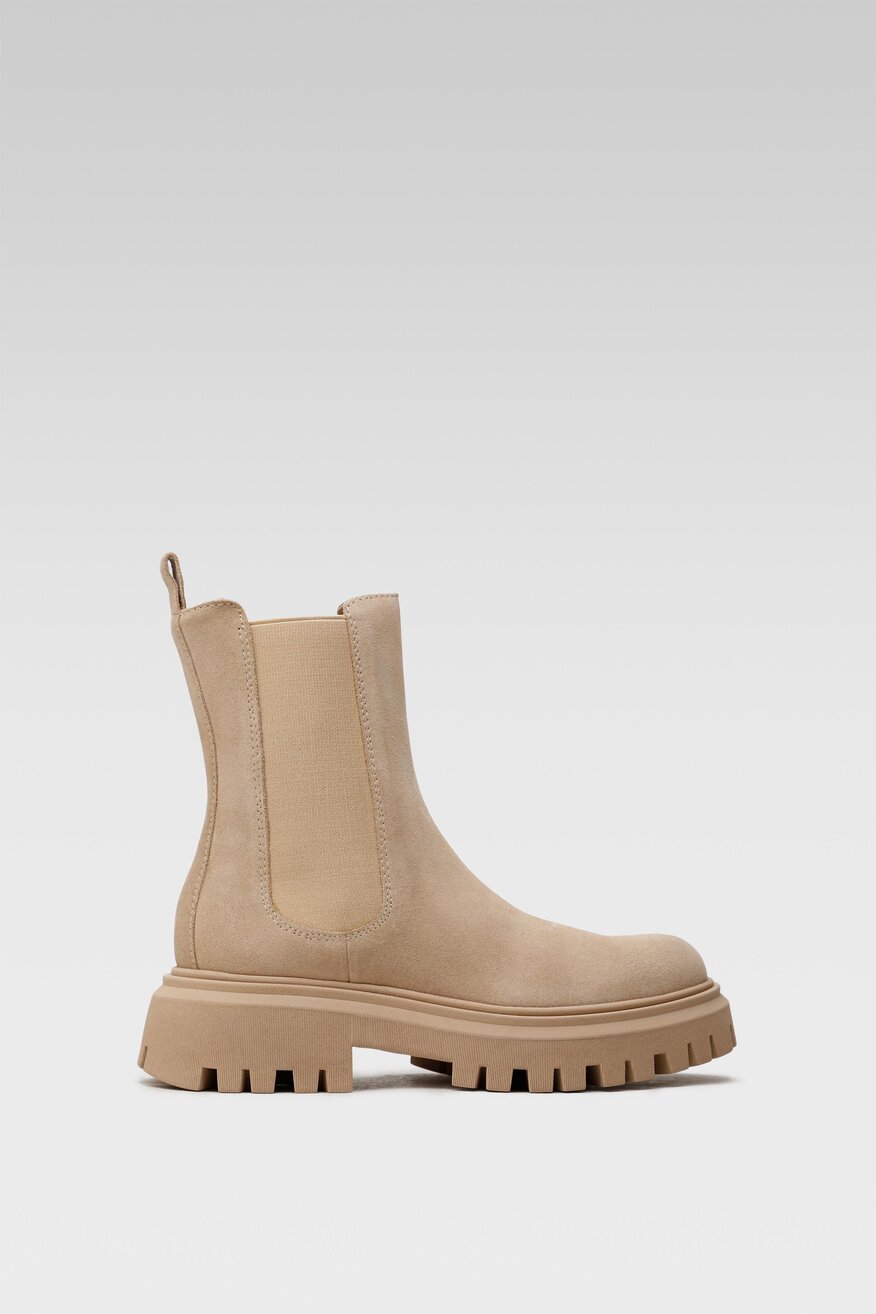 Botki Badura RST-LONDRA-01 Beżowy