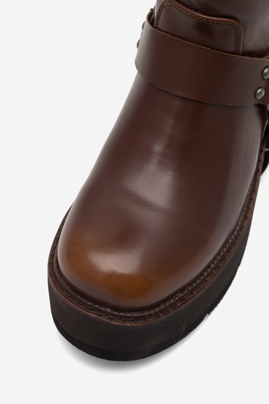 Botki Jenny Fairy SIV WS22236-05 Brązowy