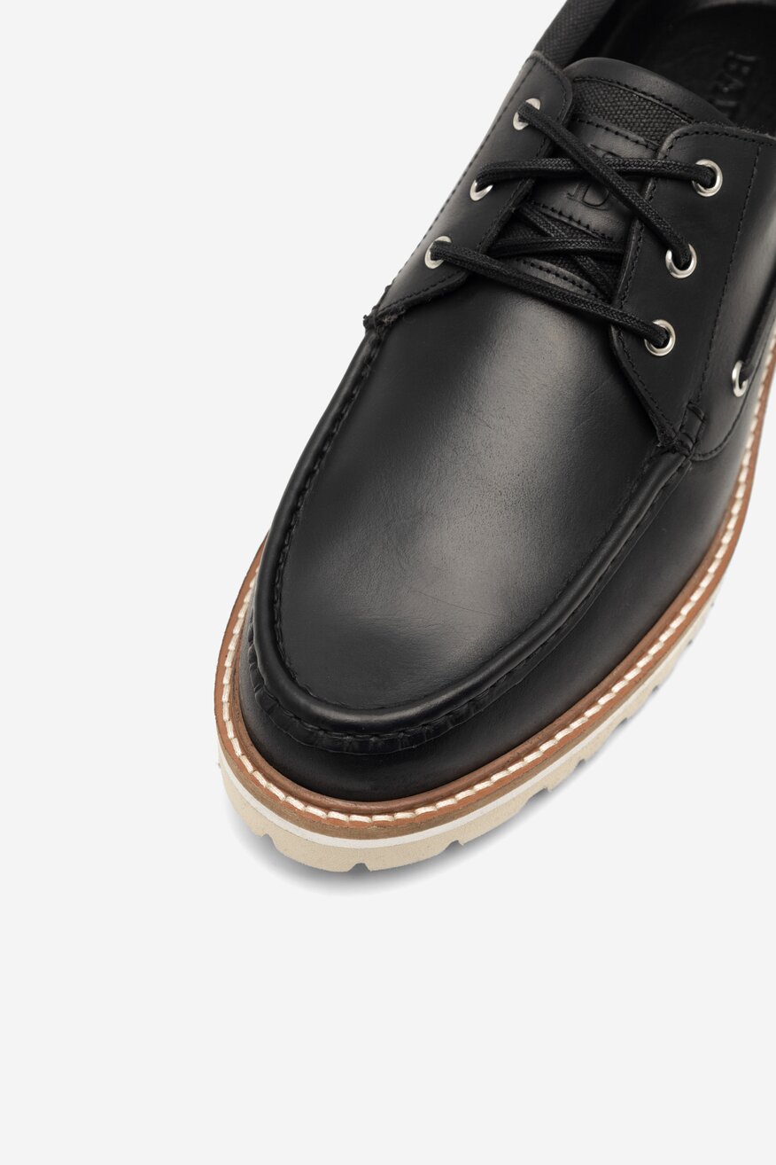 Półbuty Badura HENRY-08 MI07 Czarny