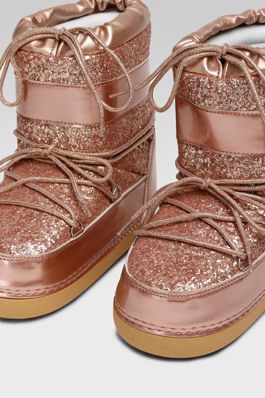 Botki DeeZee NS6596-01 Miedziany