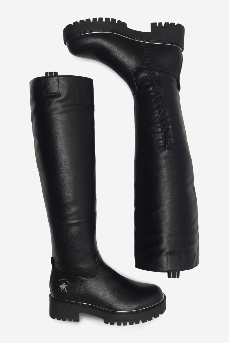 Kozaki Beverly Hills Polo Club WS13202-02 Czarny