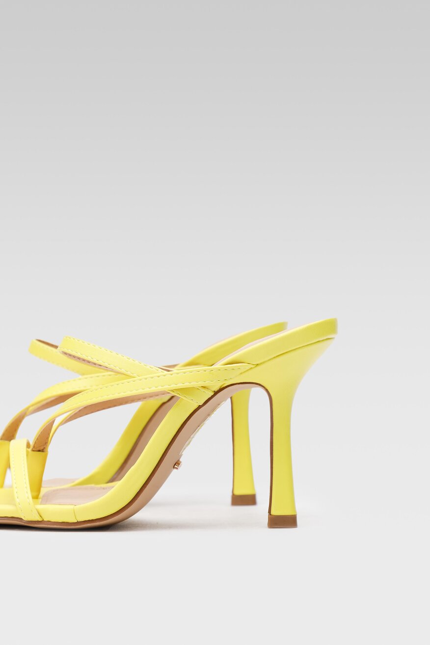 Klapki DeeZee LS5687-01 Żółty