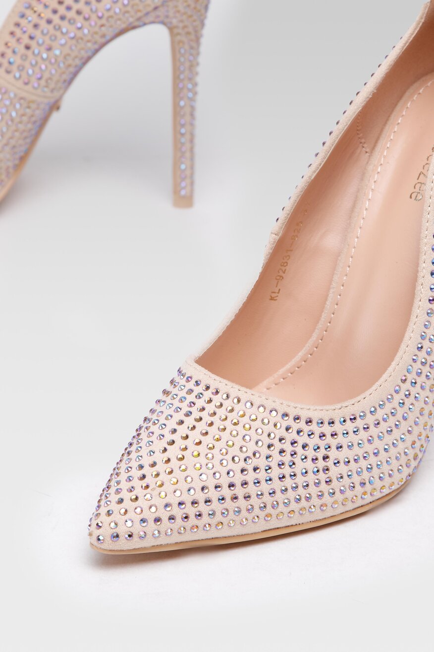 Czółenka DeeZee KL-92831-825 Beżowy