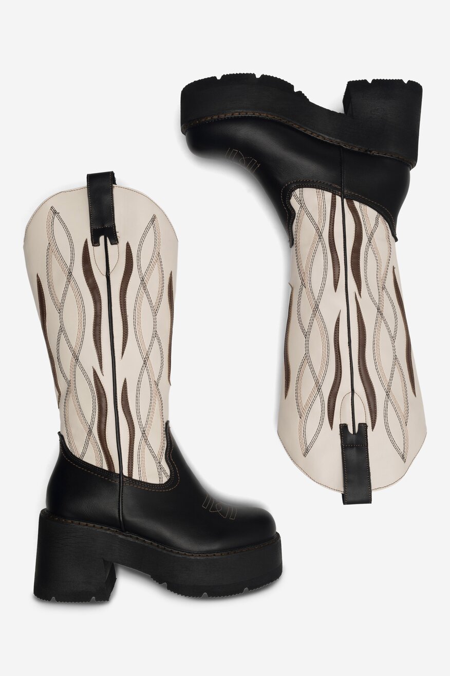 Botki Jenny Fairy SIERRA WS22235-03 Biały