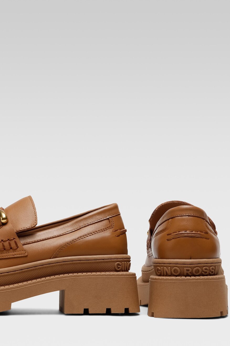 Półbuty Gino Rossi 222FW107 Camel