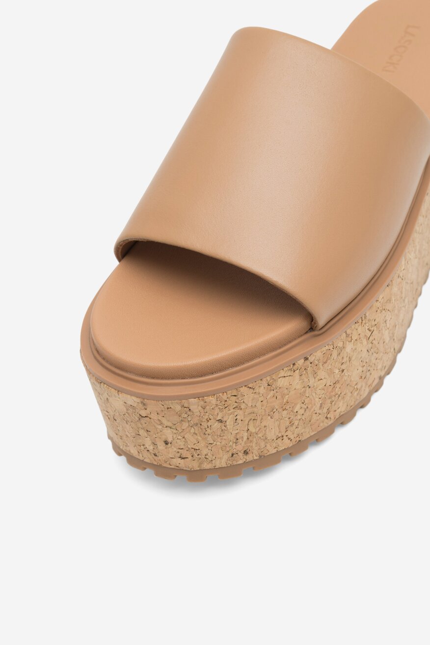 Klapki Lasocki WYL3440-4Z Beżowy ciemny