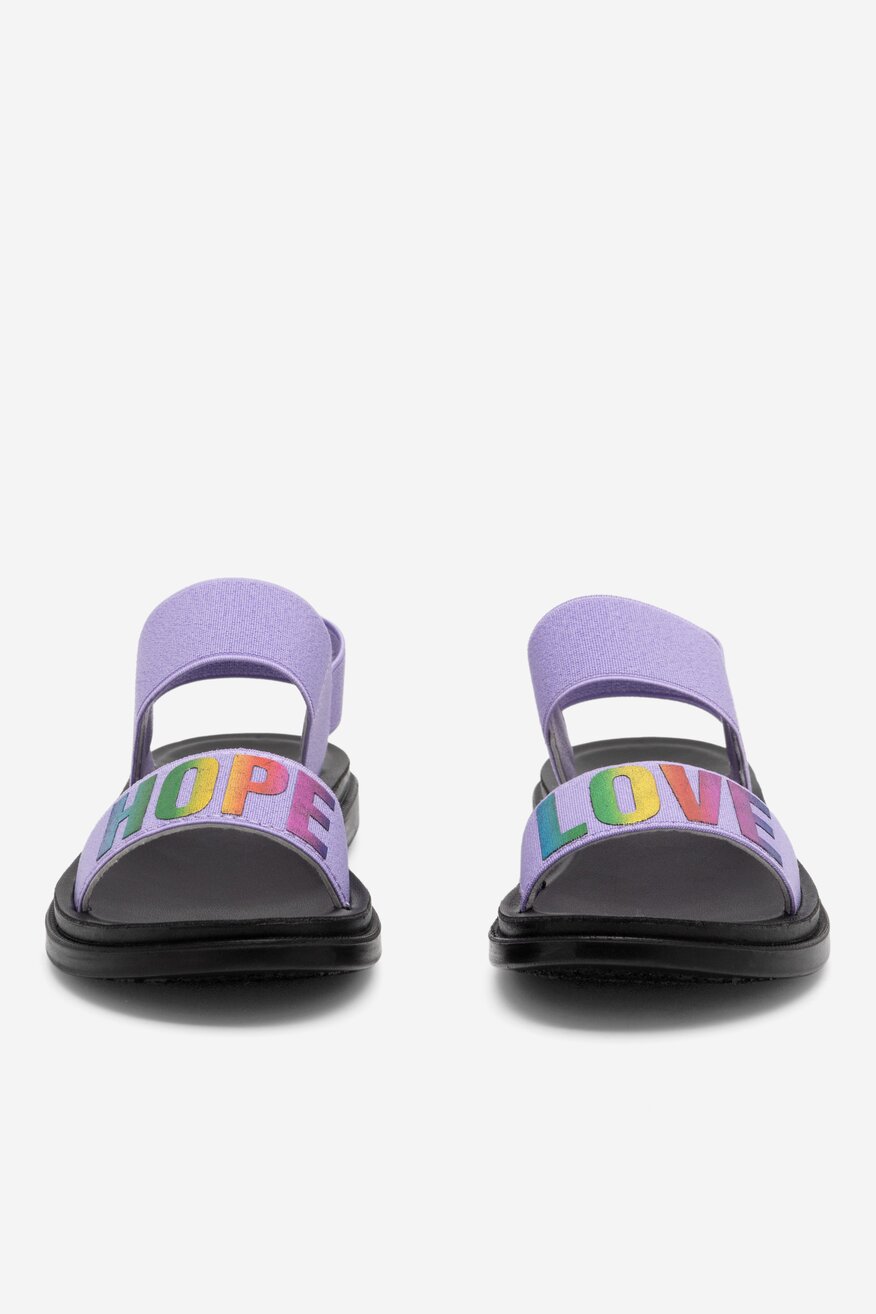 Sandały Nelli Blu CSS20370-00 Fioletowy