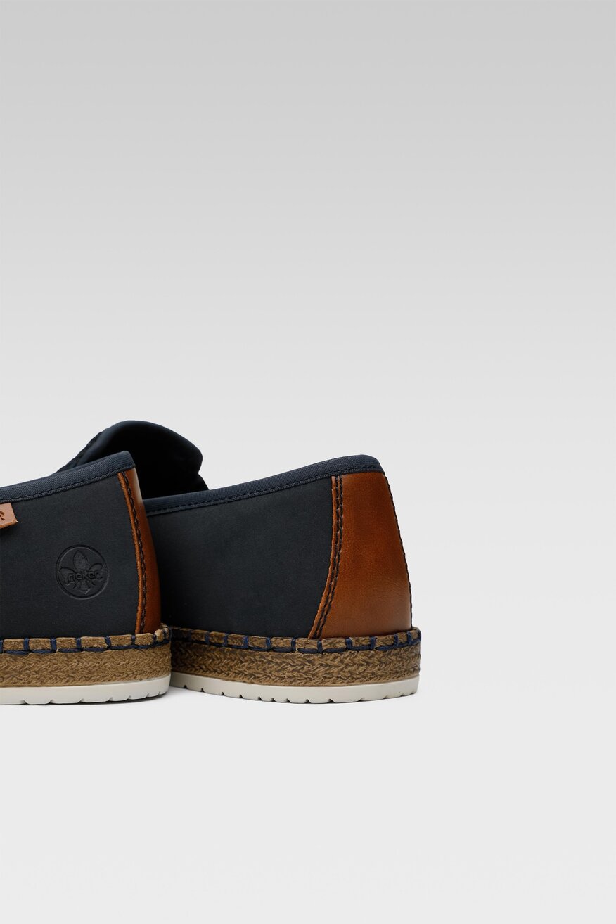 Półbuty Rieker B5265-14 Granatowy