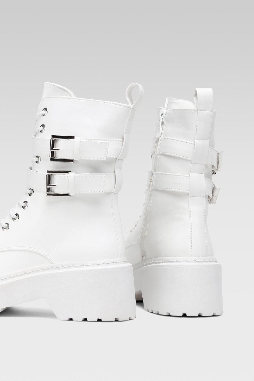 Trzewiki DeeZee WS5656-01 Biały