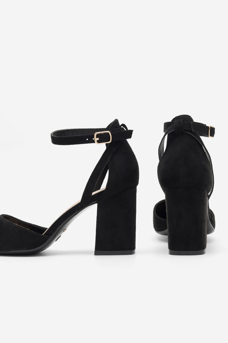 Czółenka DeeZee KL-HT6160 Czarny