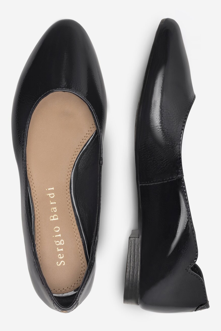 Baleriny Sergio Bardi RST-C1051-01SB Granatowy