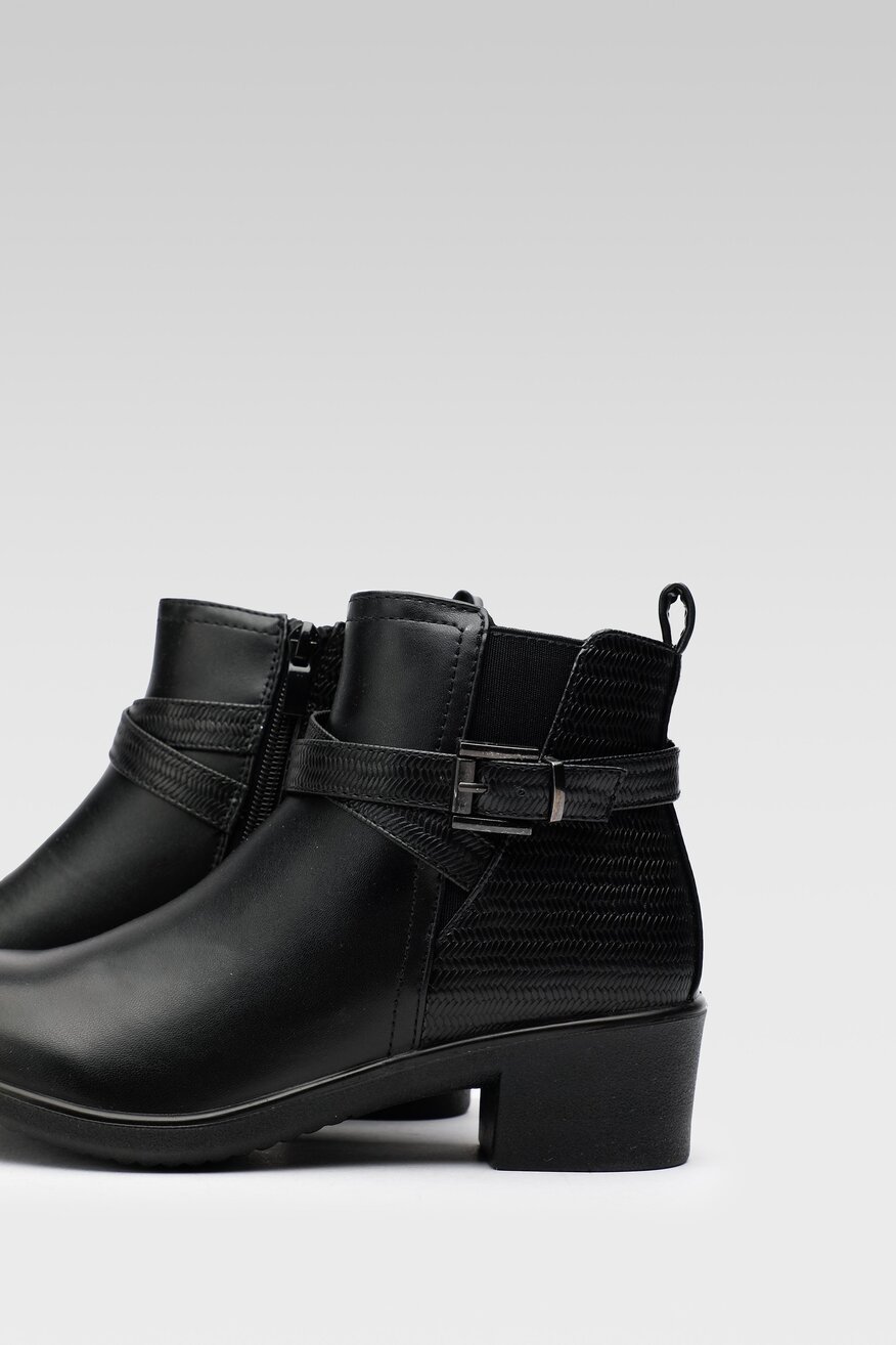 Botki Clara Barson C721-1108-6 Czarny