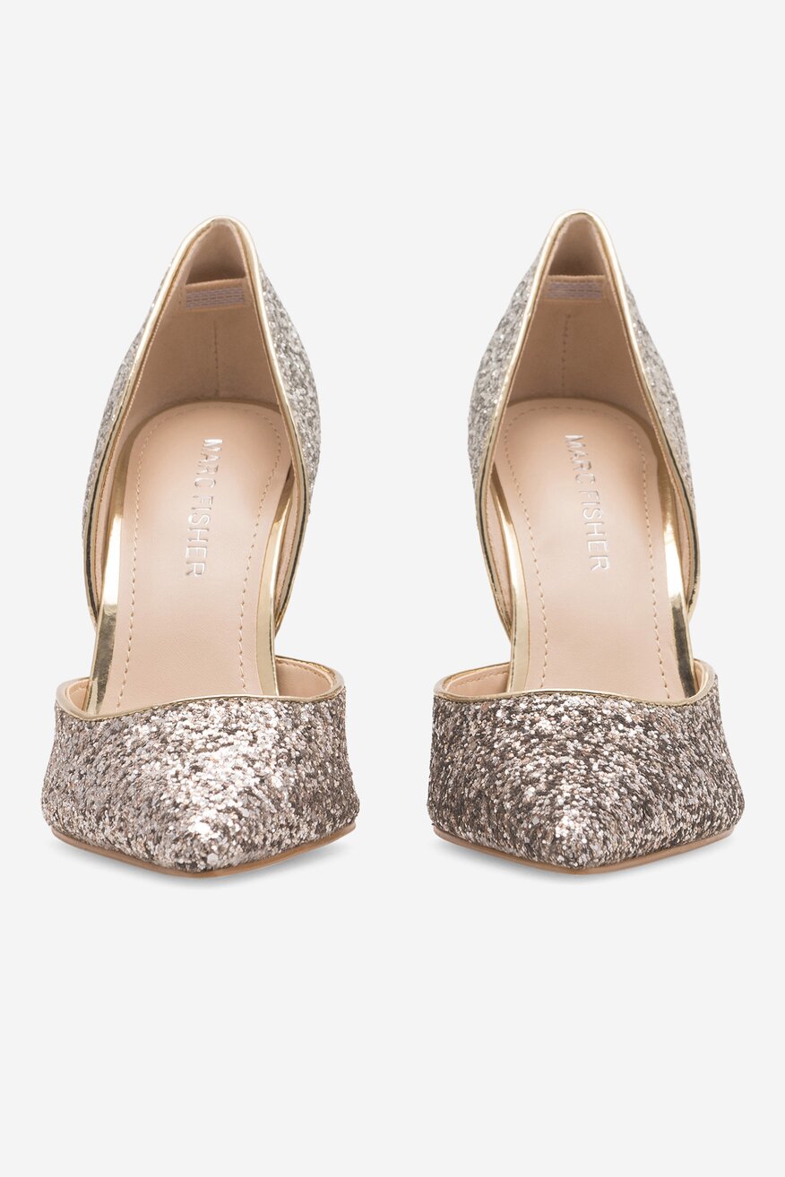 Czółenka MARC FISHER F-CHRISTAY GOL01 Złoty