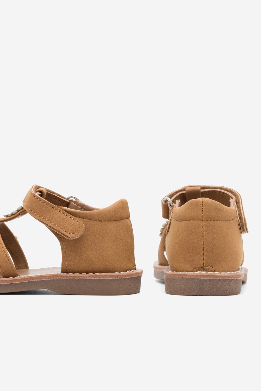 Sandały Nelli Blu CM220804-6 Brązowy