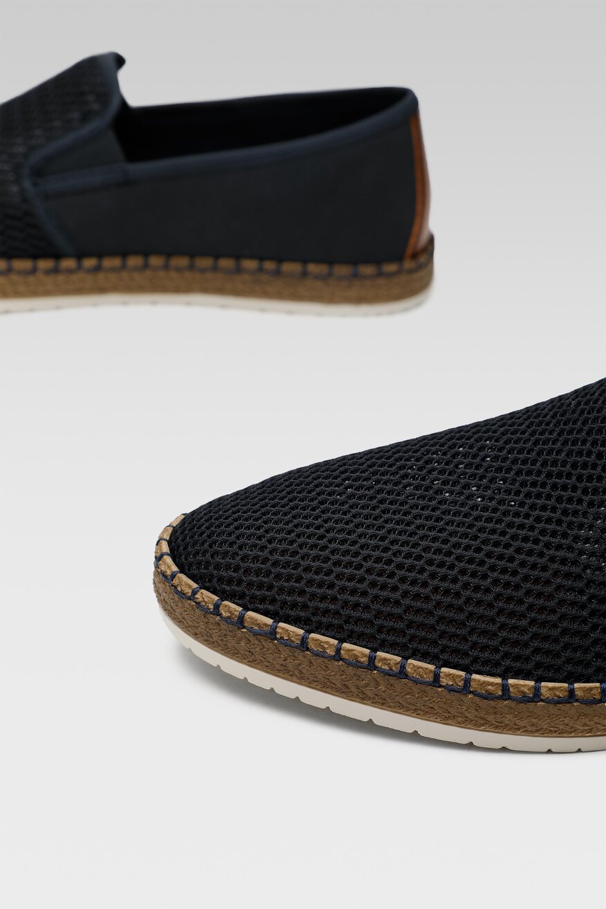 Półbuty Rieker B5265-14 Granatowy