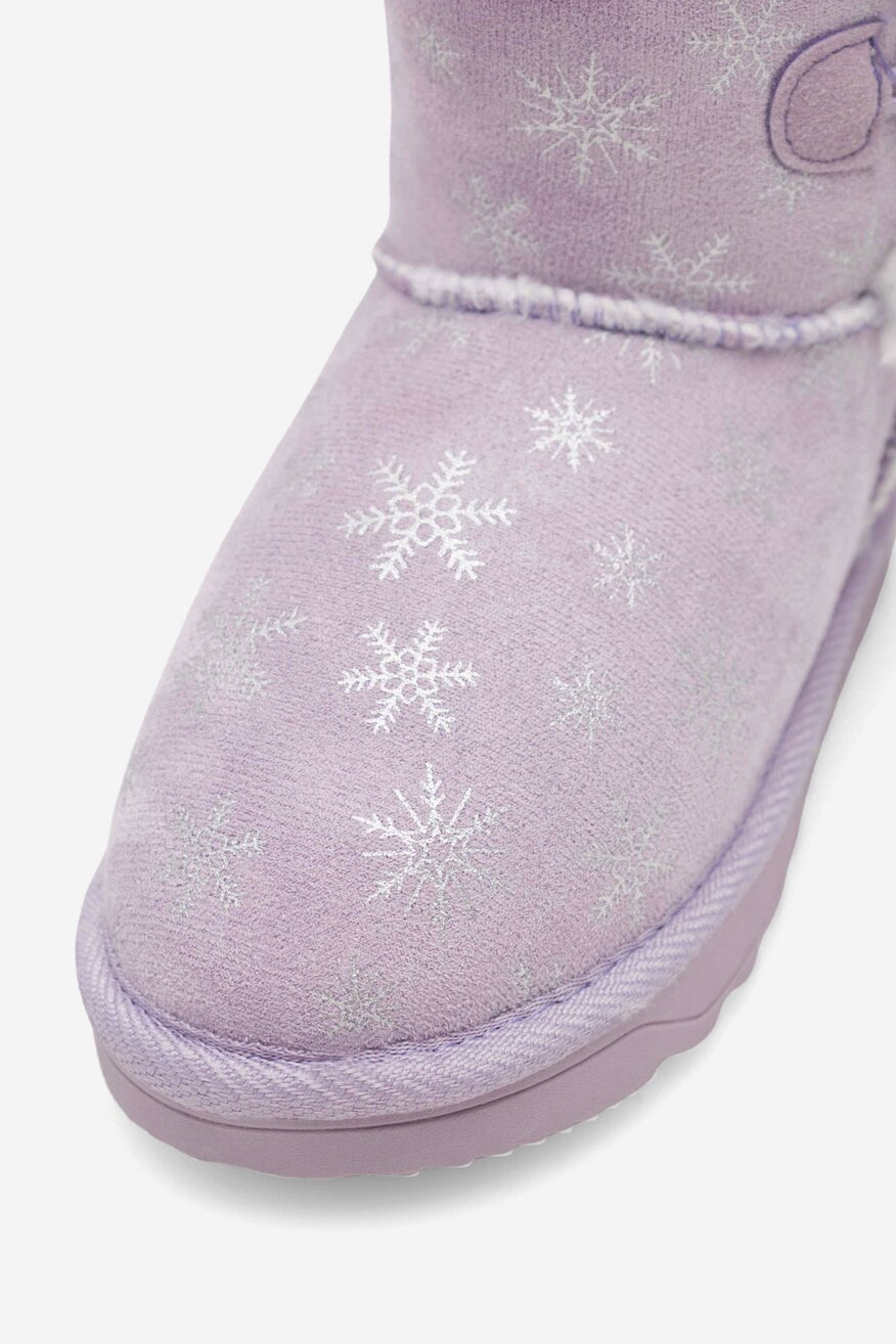 Botki Frozen AW23-105DFR Fioletowy