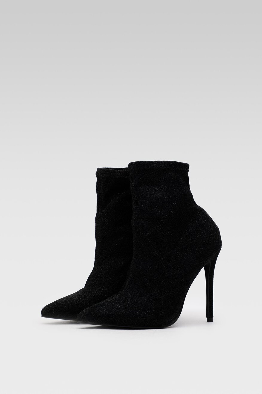 Botki DeeZee KL-HT6933-1 Czarny