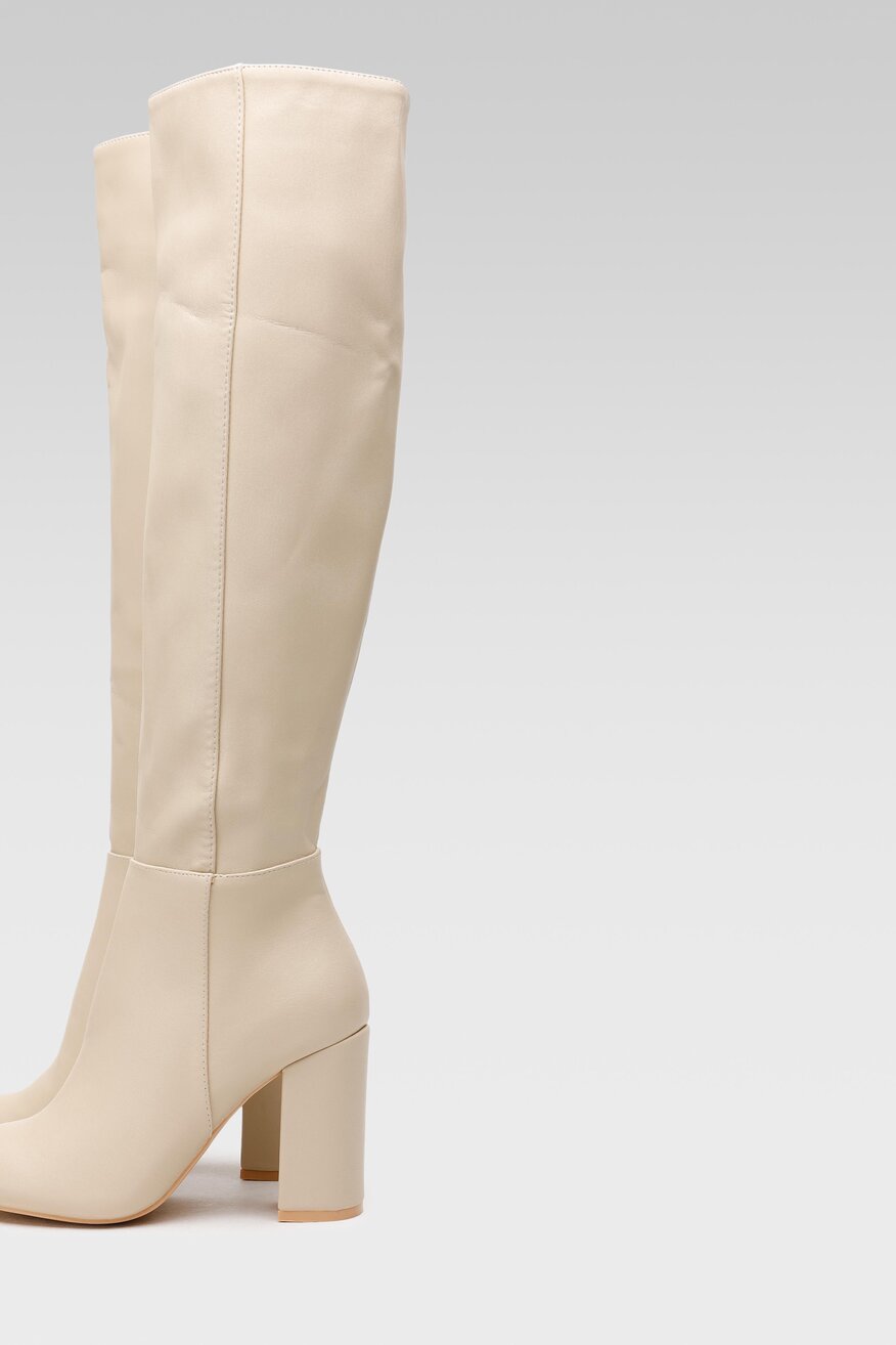 Kozaki DeeZee H190101-01 Beżowy