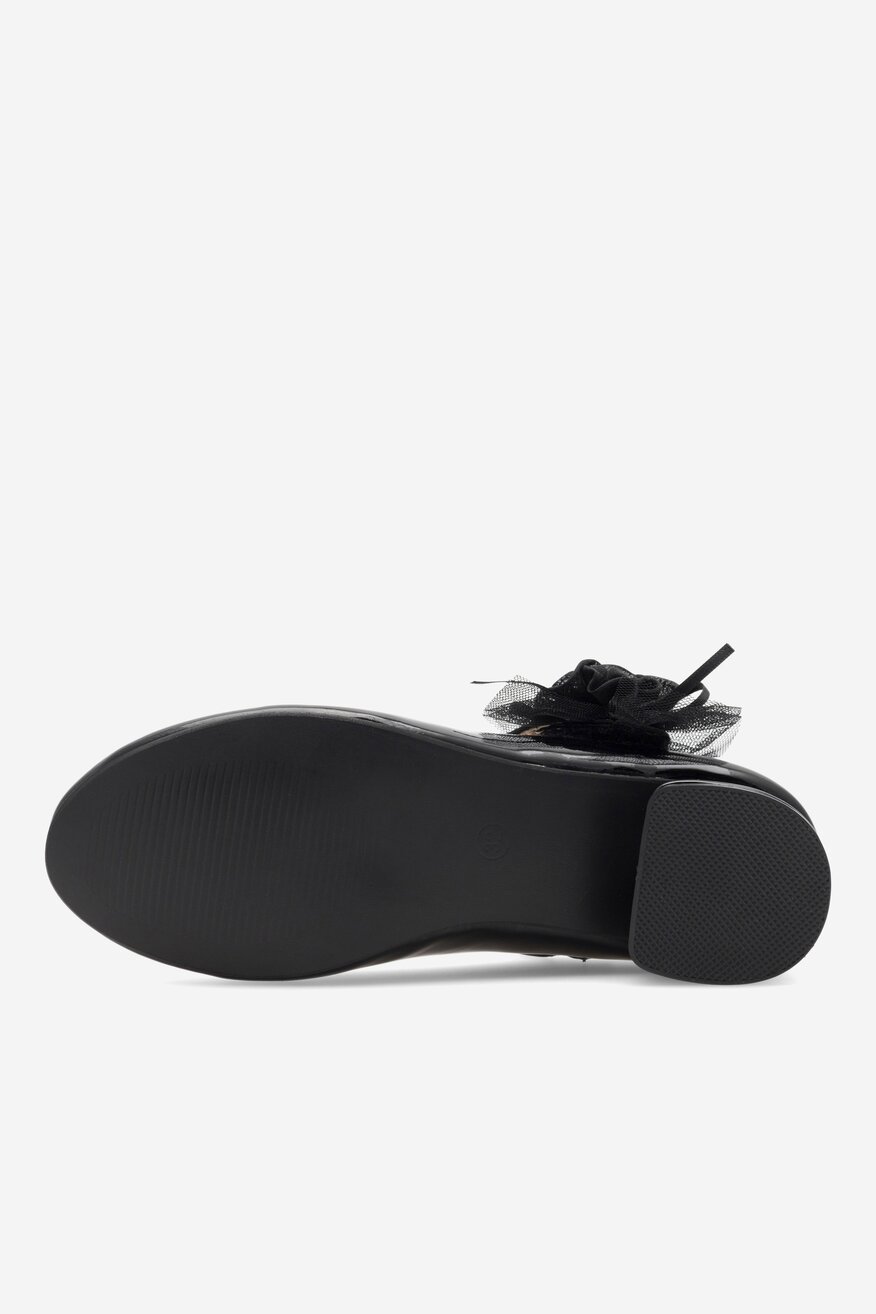 Baleriny Nelli Blu CM220624-2 Czarny