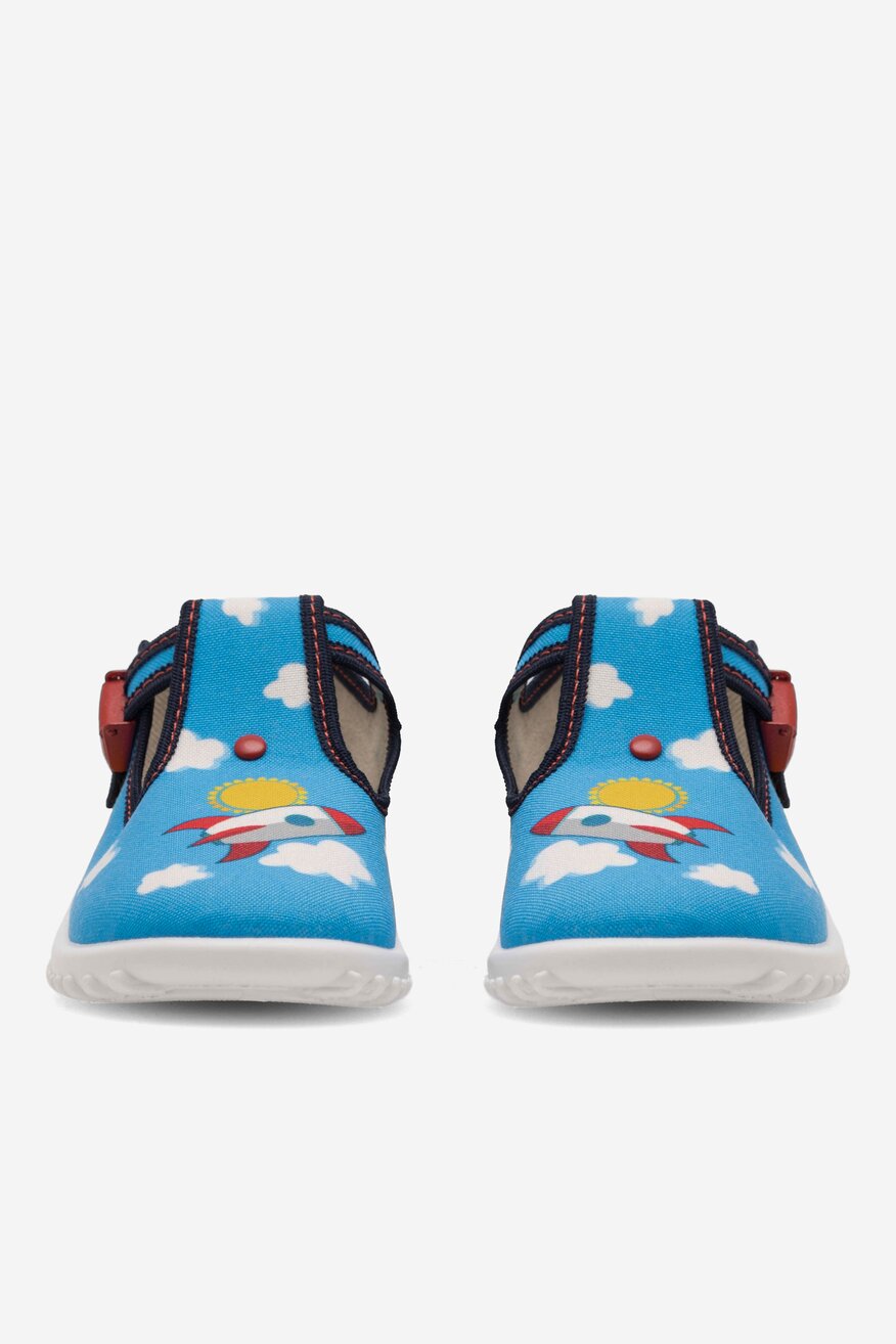 Kapcie Action Boy KAPCIE RAKIETA Niebieski