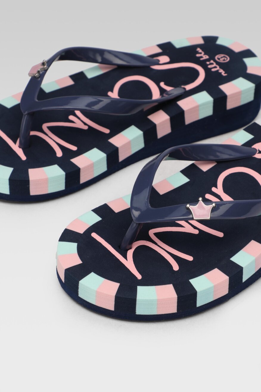 Klapki basenowe Nelli Blu 844869 Granatowy