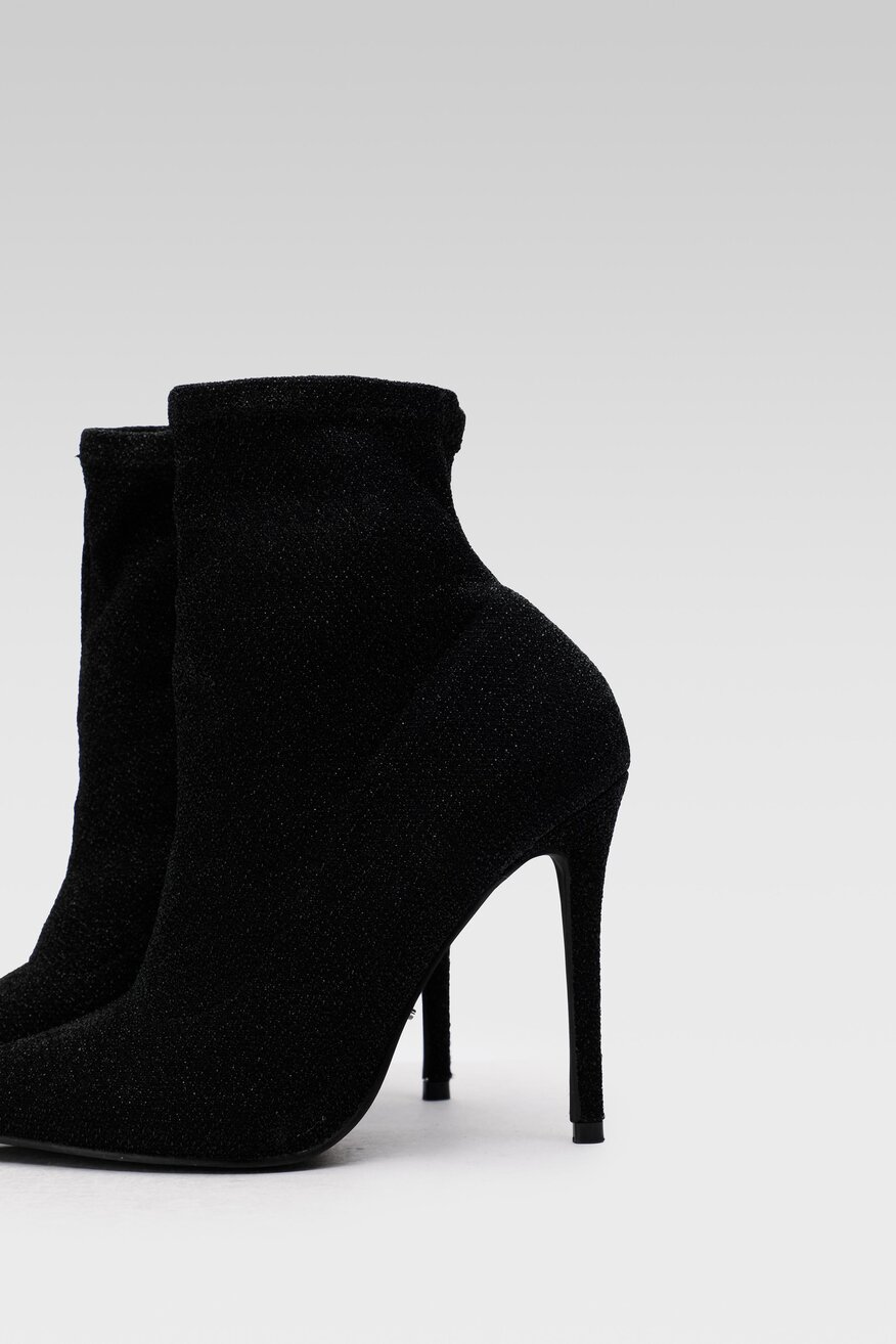 Botki DeeZee KL-HT6933-1 Czarny